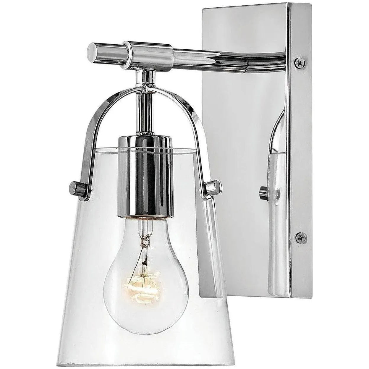 Hinkley Lighting - Foster 10-Inch Single Vanity - 5130CM | Montreal Lighting & Hardware