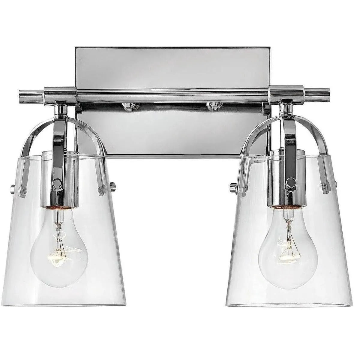 Hinkley Lighting - Foster 13-Inch Two Light Bath - 5132CM | Montreal Lighting & Hardware