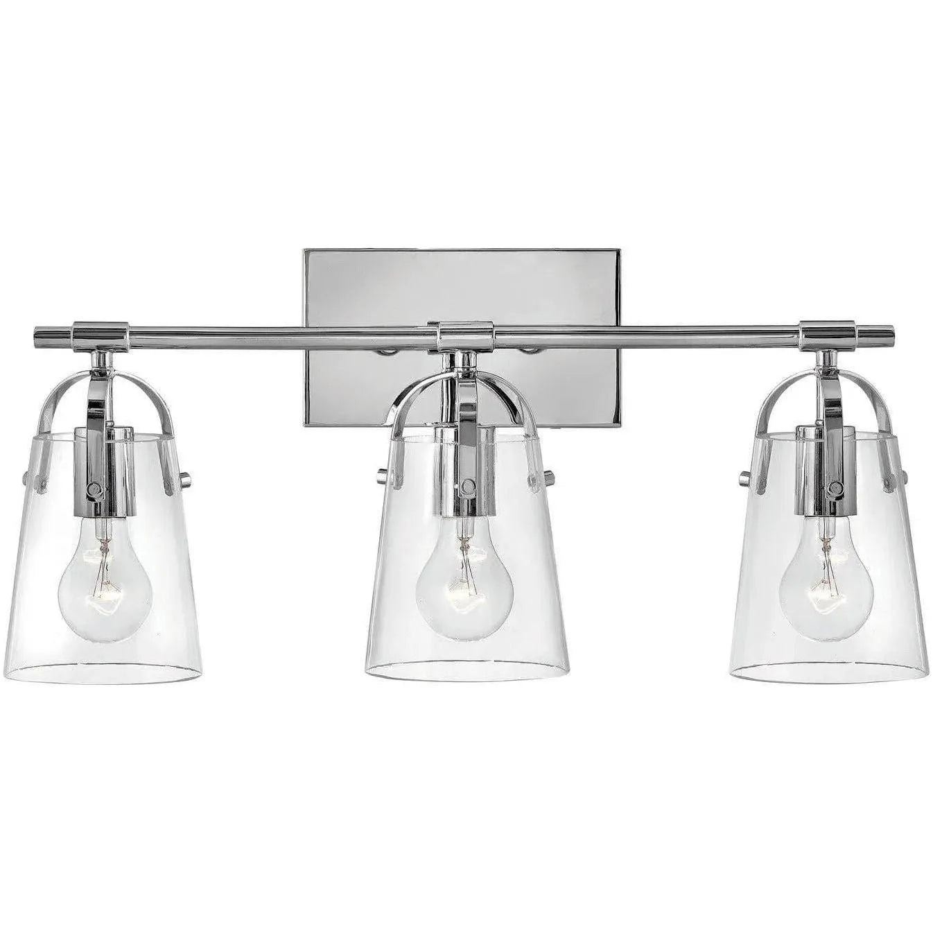 Hinkley Lighting - Foster 22-Inch Three Light Bath - 5133CM | Montreal Lighting & Hardware