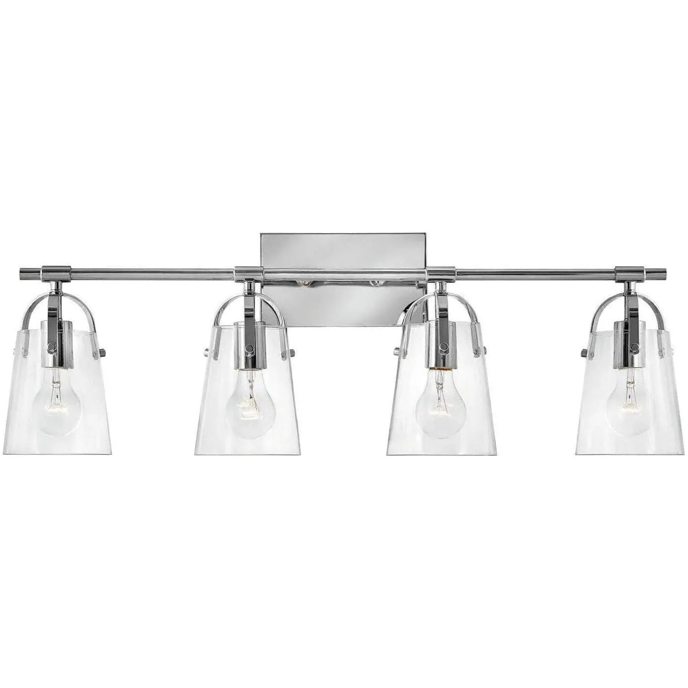 Hinkley Lighting - Foster 31-Inch Four Light Bath - 5134CM | Montreal Lighting & Hardware