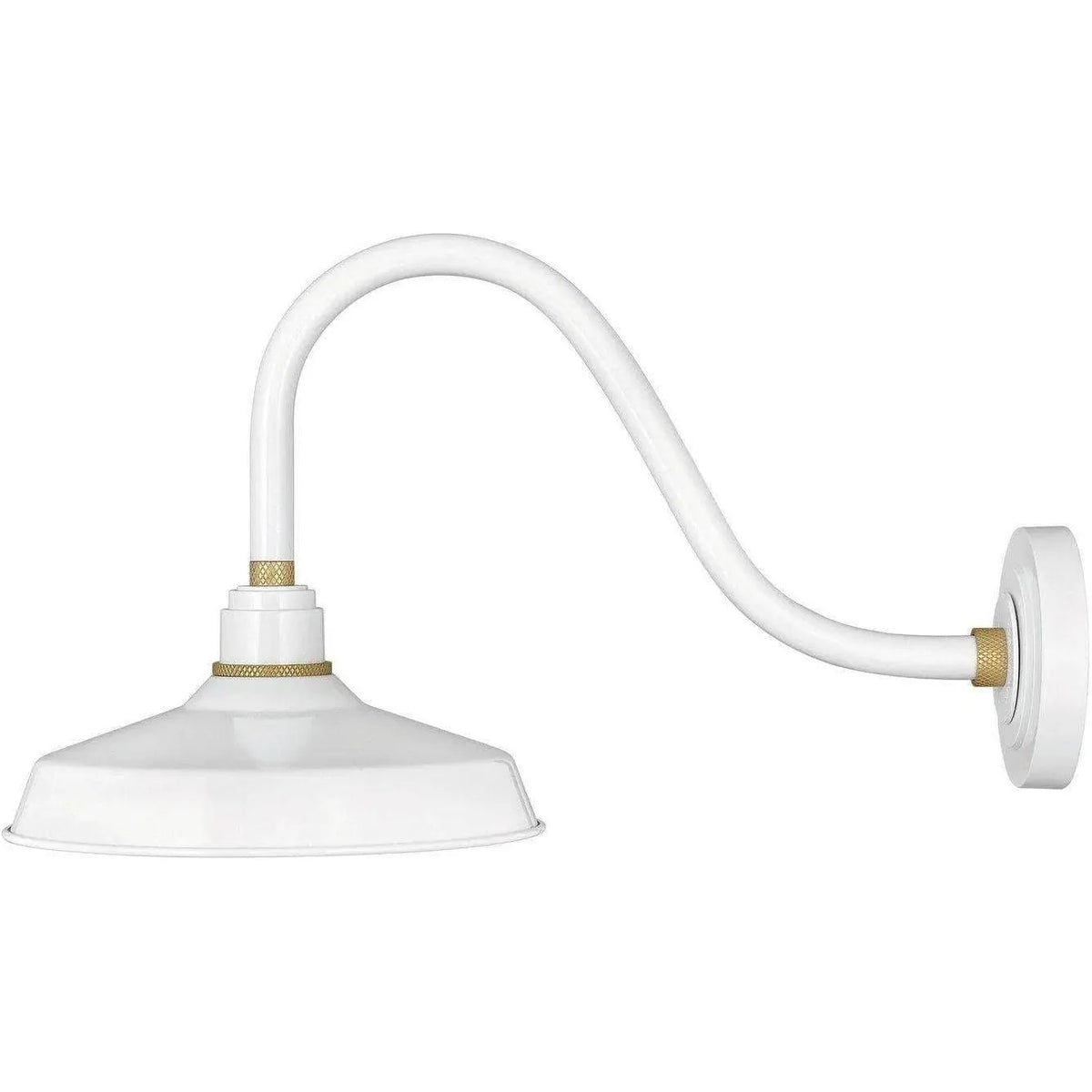 Hinkley Lighting - Foundry Classic 14-Inch Outdoor Wall Mount - 10342GW | Montreal Lighting & Hardware