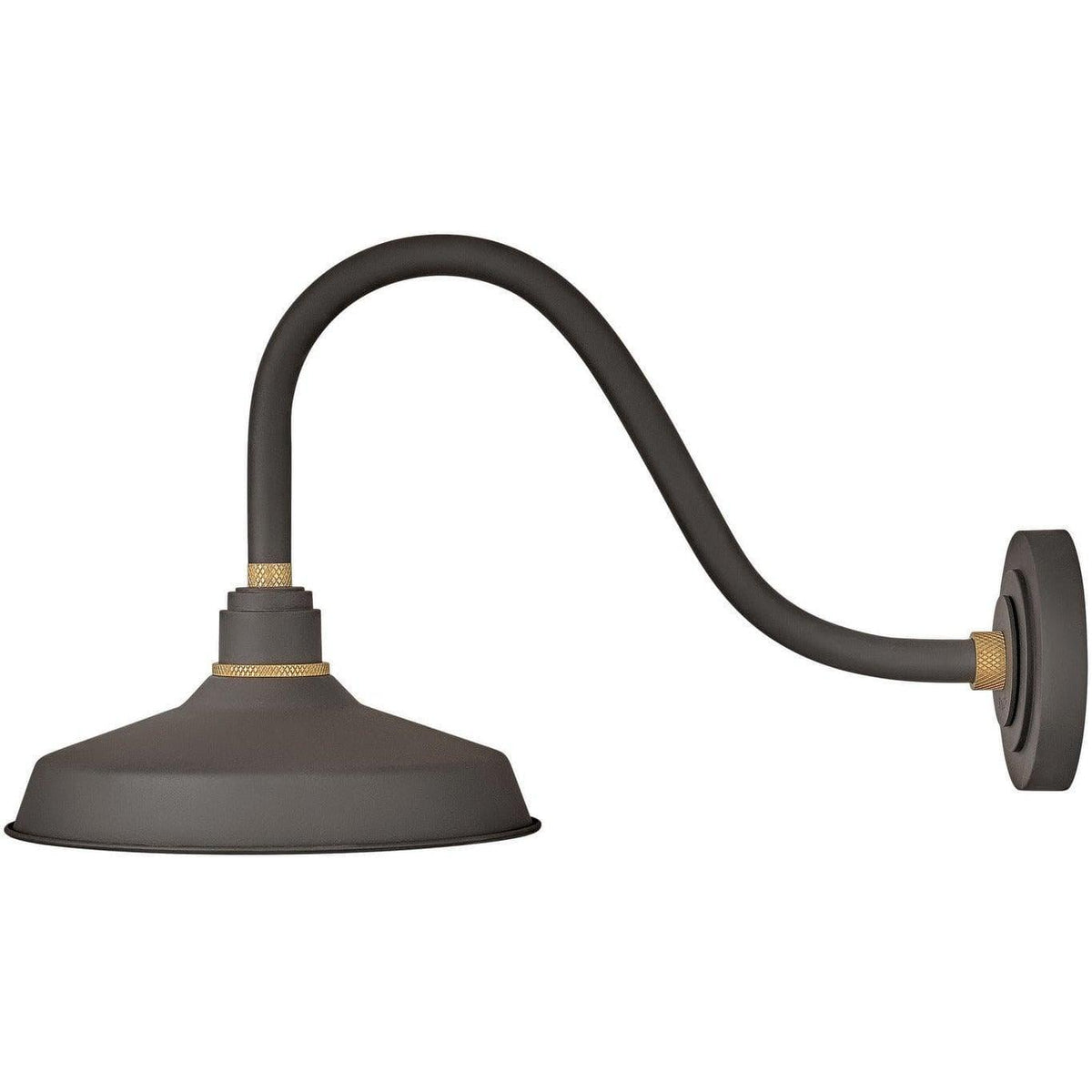 Hinkley Lighting - Foundry Classic 14-Inch Outdoor Wall Mount - 10342MR | Montreal Lighting & Hardware