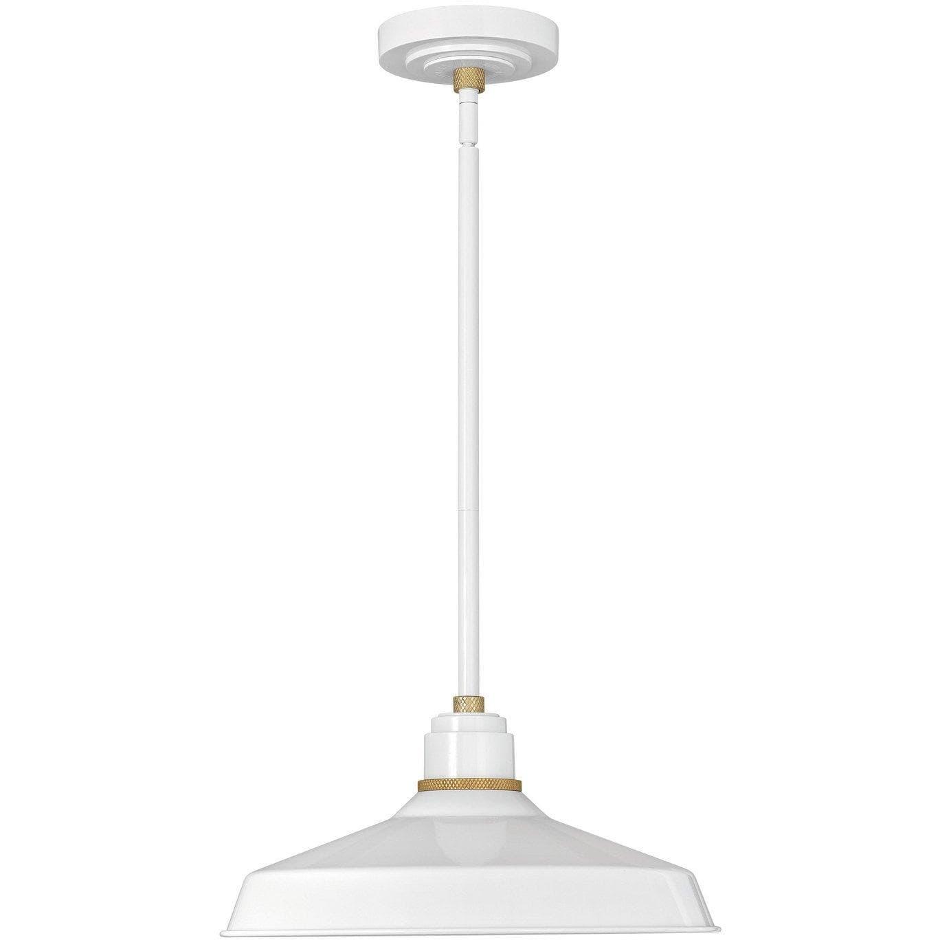 Hinkley Lighting - Foundry Classic 16-Inch Outdoor Hanging Lantern - 10483GW | Montreal Lighting & Hardware