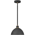 Hinkley Lighting - Foundry Dome 12-Inch Outdoor Hanging Lantern - 10584TK | Montreal Lighting & Hardware
