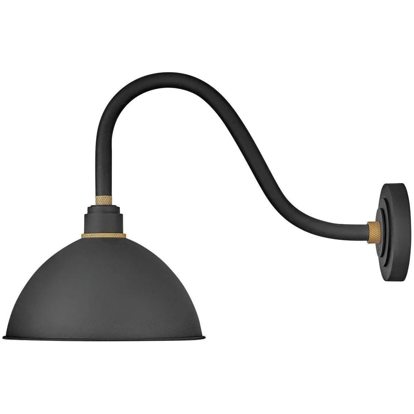 Hinkley Lighting - Foundry Dome 17-Inch Outdoor Wall Mount - 10544TK | Montreal Lighting & Hardware