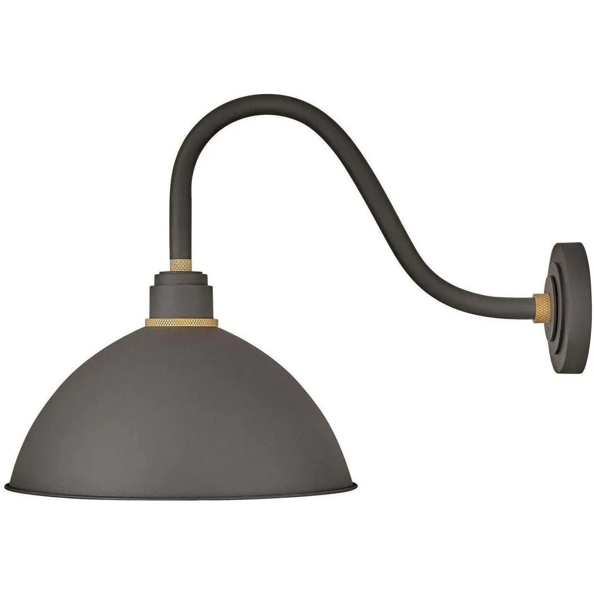 Hinkley Lighting - Foundry Dome 18-Inch Outdoor Wall Mount - 10645MR | Montreal Lighting & Hardware