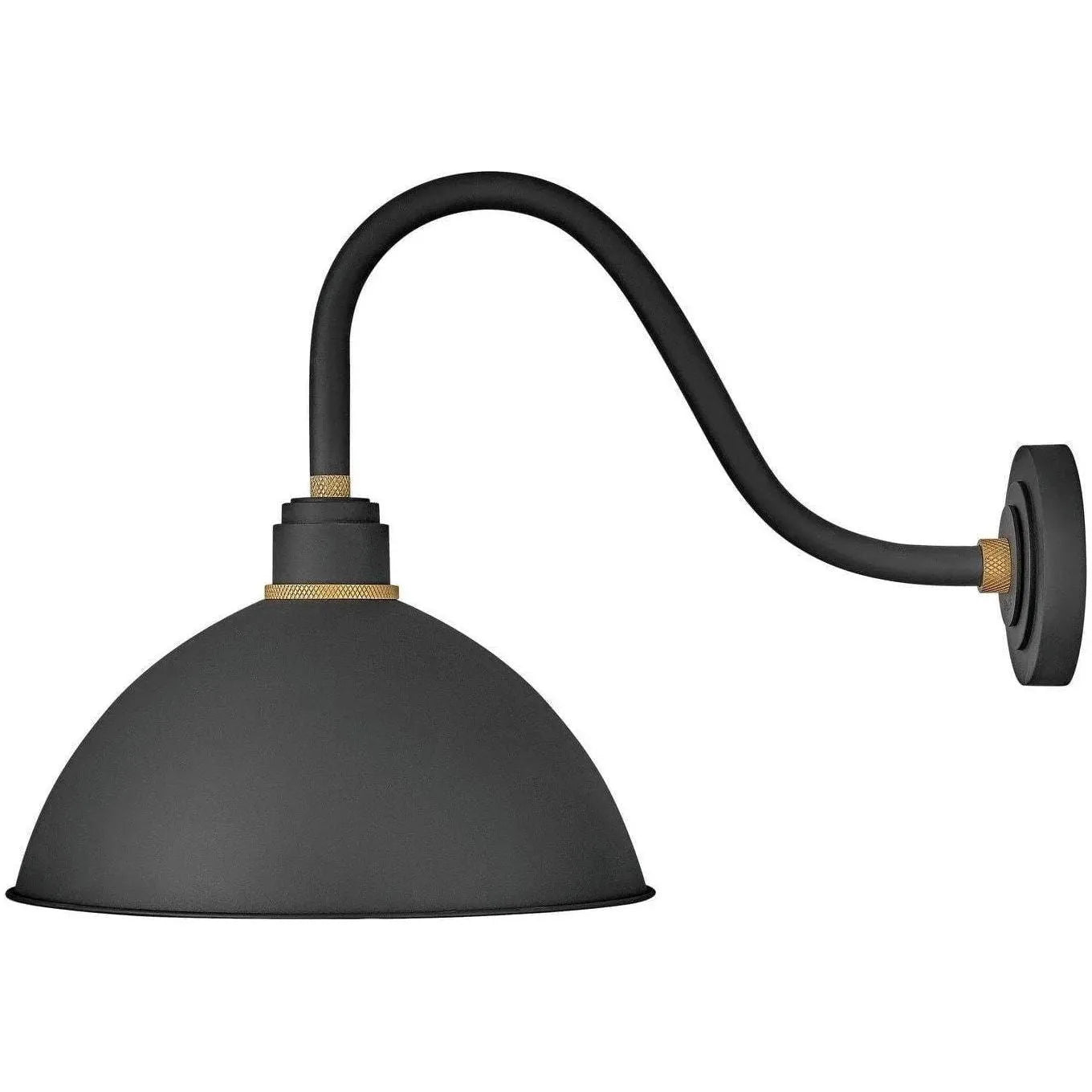 Hinkley Lighting - Foundry Dome 18-Inch Outdoor Wall Mount - 10645GW | Montreal Lighting & Hardware
