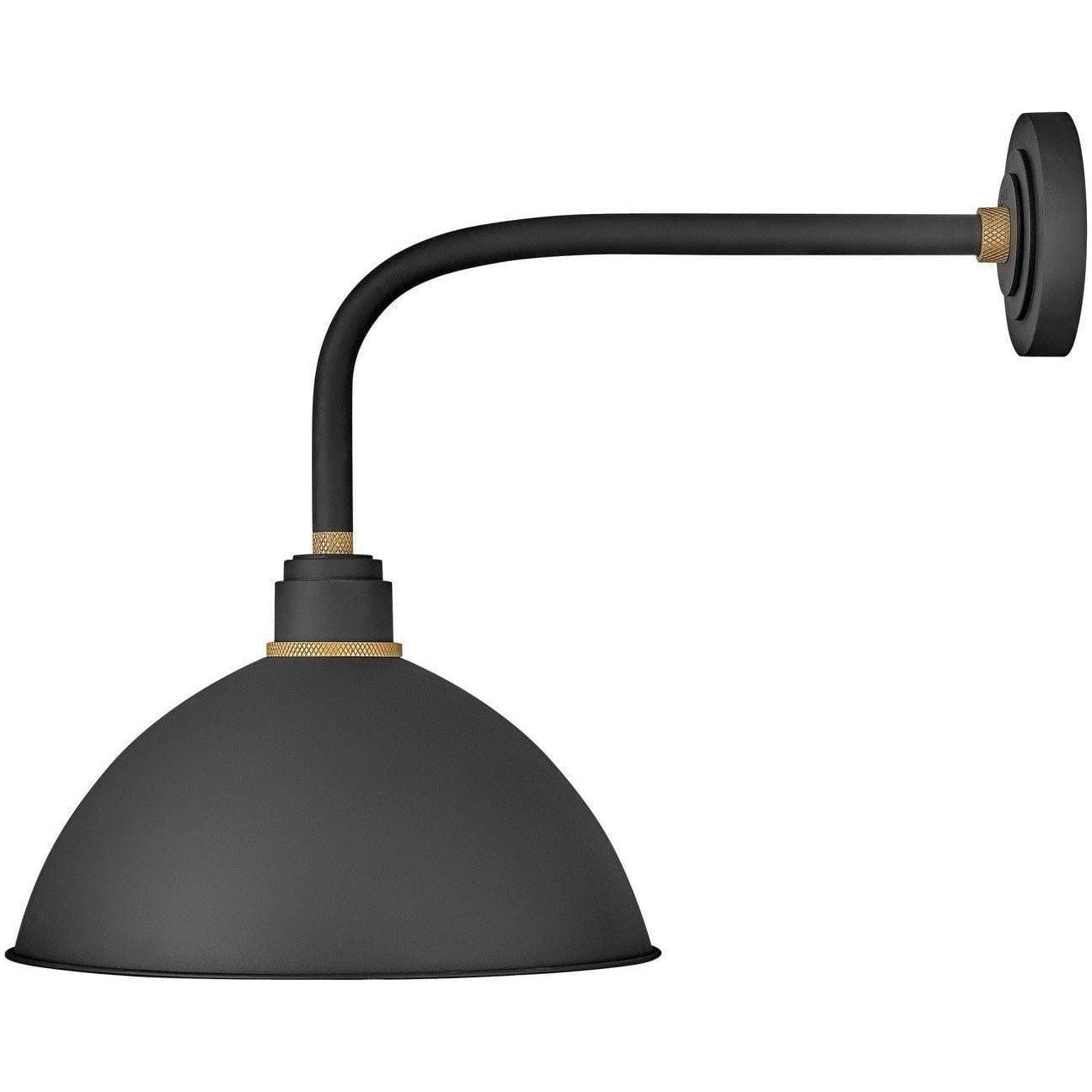 Hinkley Lighting - Foundry Dome 21-Inch Outdoor Wall Mount - 10615TK | Montreal Lighting & Hardware