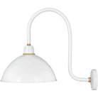 Hinkley Lighting - Foundry Dome 24-Inch Outdoor Wall Mount - 10675GW | Montreal Lighting & Hardware