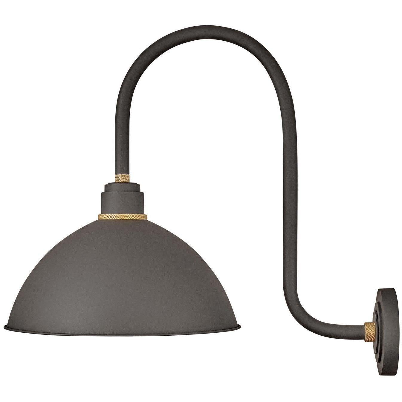 Hinkley Lighting - Foundry Dome 24-Inch Outdoor Wall Mount - 10675MR | Montreal Lighting & Hardware