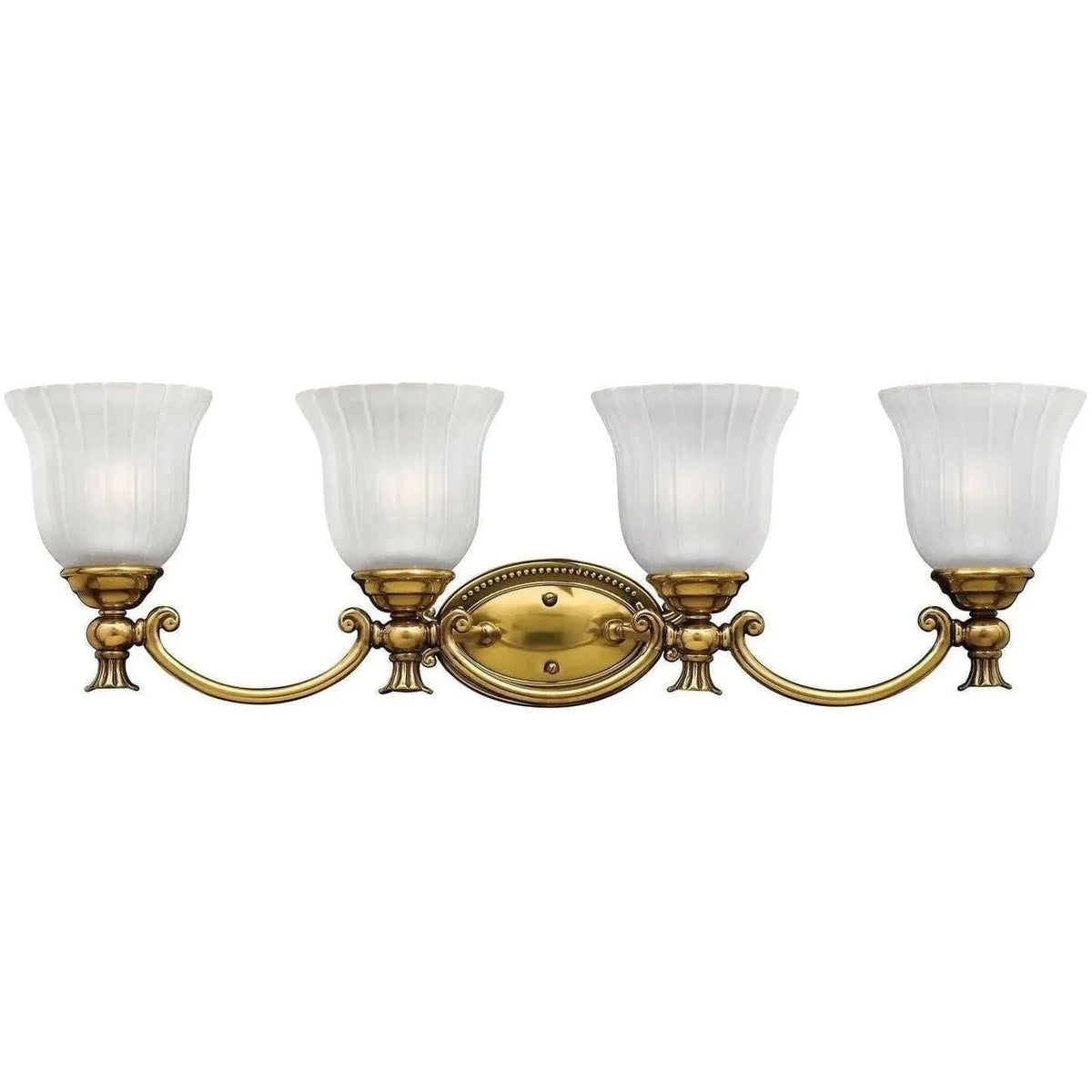 Hinkley Lighting - Francoise 31-Inch Four Light Bath - 5584BB | Montreal Lighting & Hardware