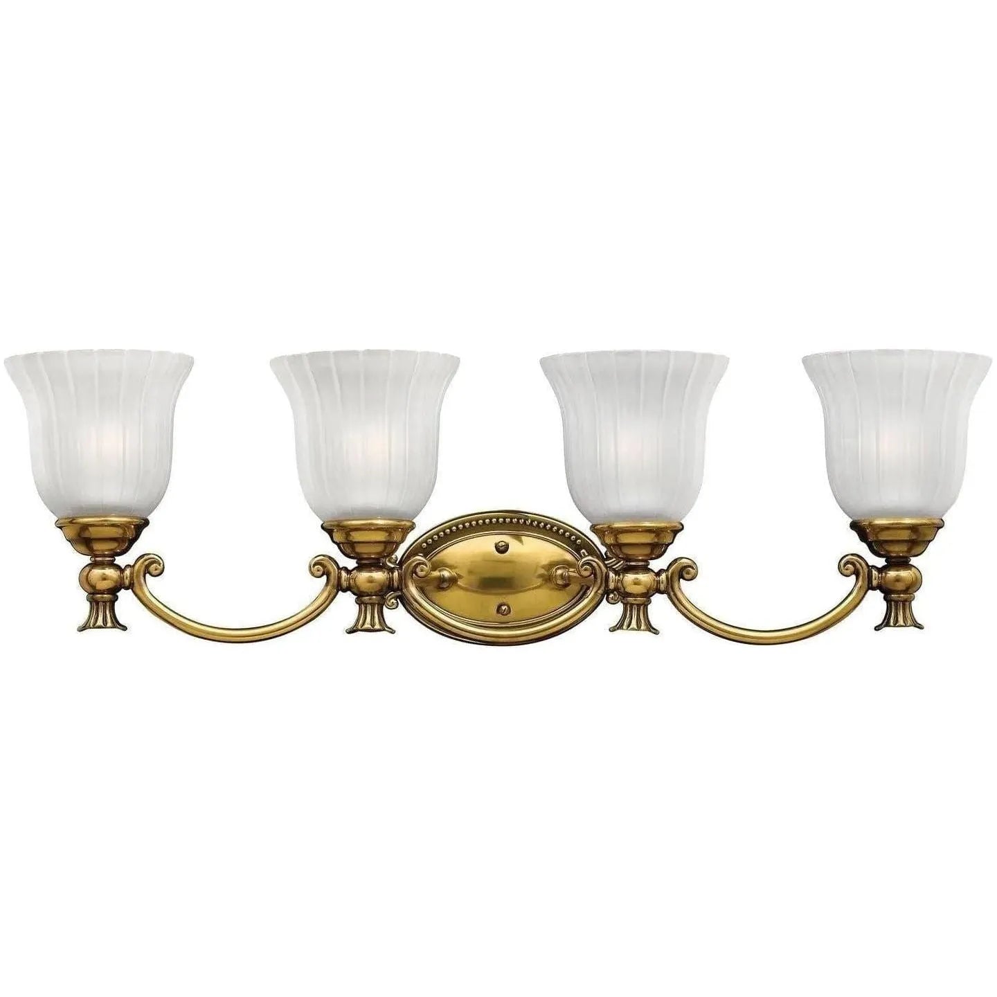 Hinkley Lighting - Francoise 31-Inch Four Light Bath - 5584BB | Montreal Lighting & Hardware