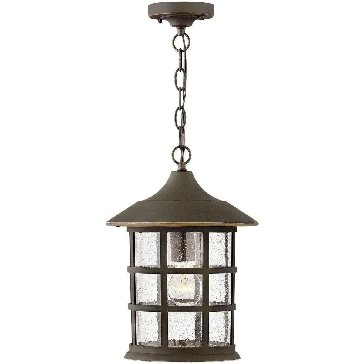 Hinkley Lighting - Freeport 10-Inch Outdoor Hanging Lantern - 1862OZ | Montreal Lighting & Hardware