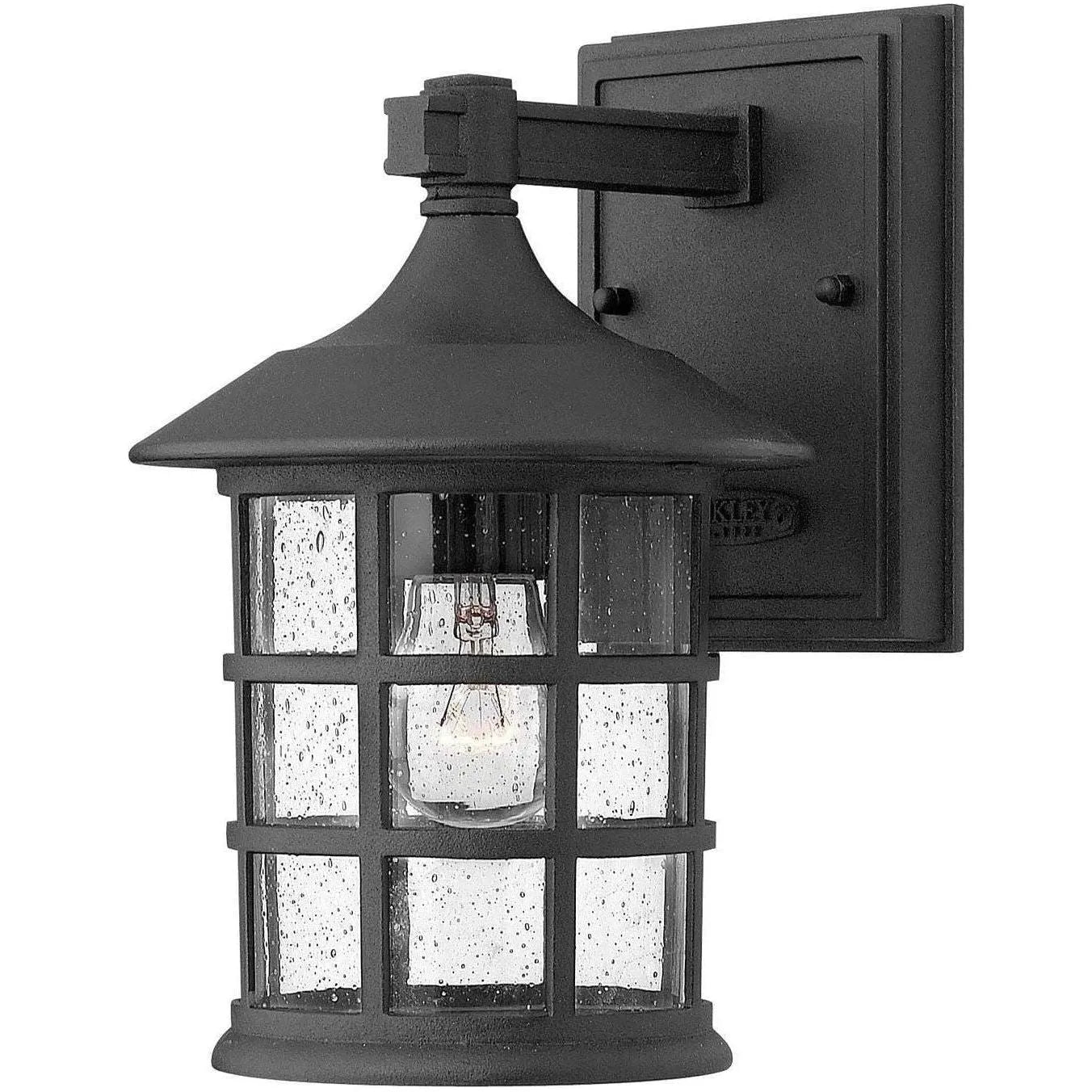 Hinkley Lighting - Freeport 10-Inch Outdoor Wall Mount - 1800BK | Montreal Lighting & Hardware