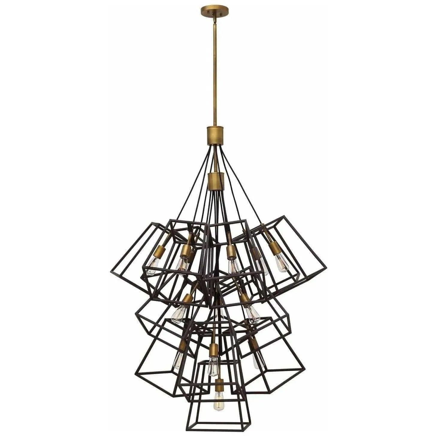 Hinkley Lighting - Fulton 33-Inch Foyer Pendant - 3358BZ | Montreal Lighting & Hardware
