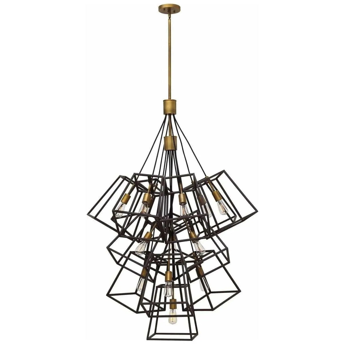 Hinkley Lighting - Fulton 33-Inch Foyer Pendant - 3358BZ | Montreal Lighting & Hardware