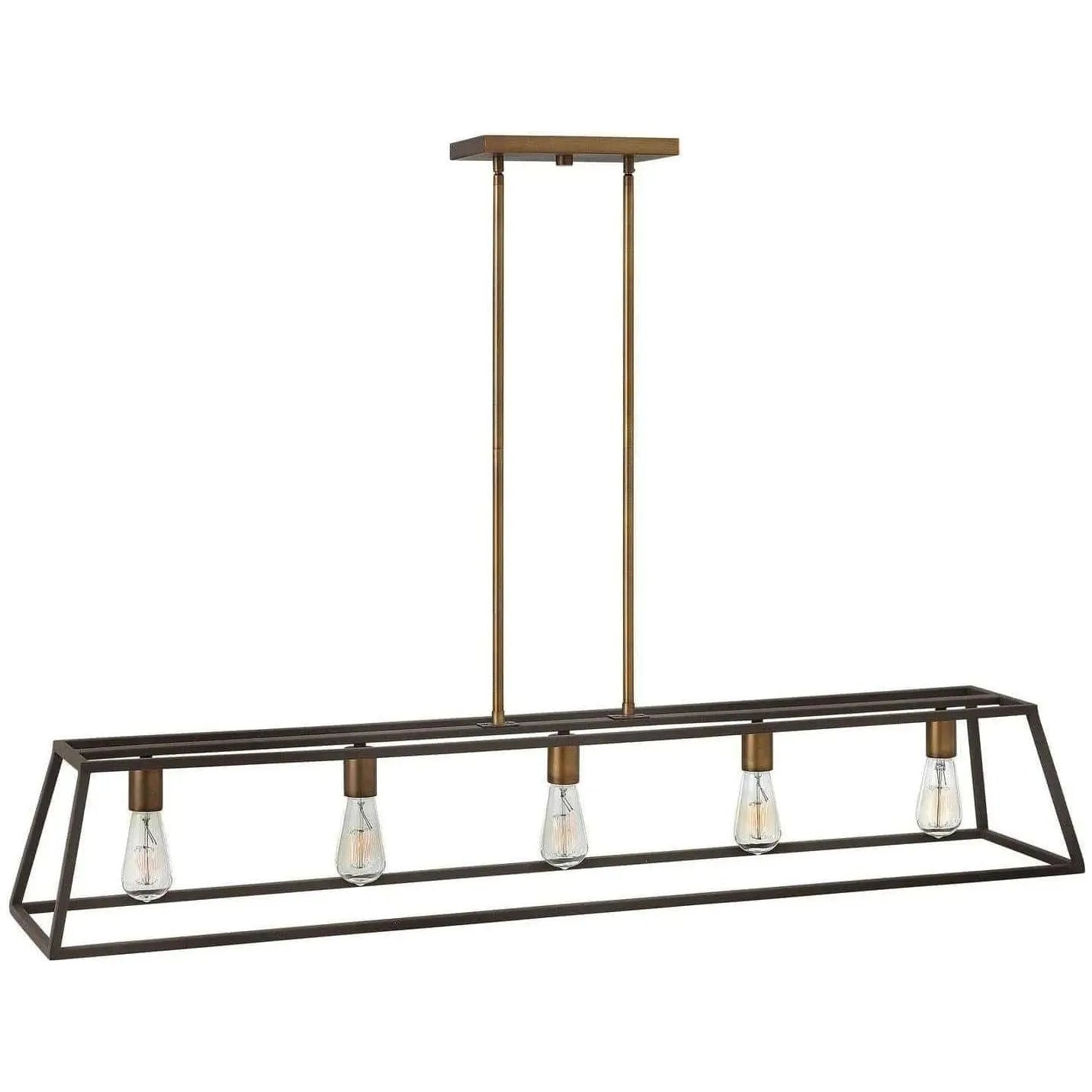 Hinkley Lighting - Fulton 50-Inch Linear Suspension - 3335BZ | Montreal Lighting & Hardware