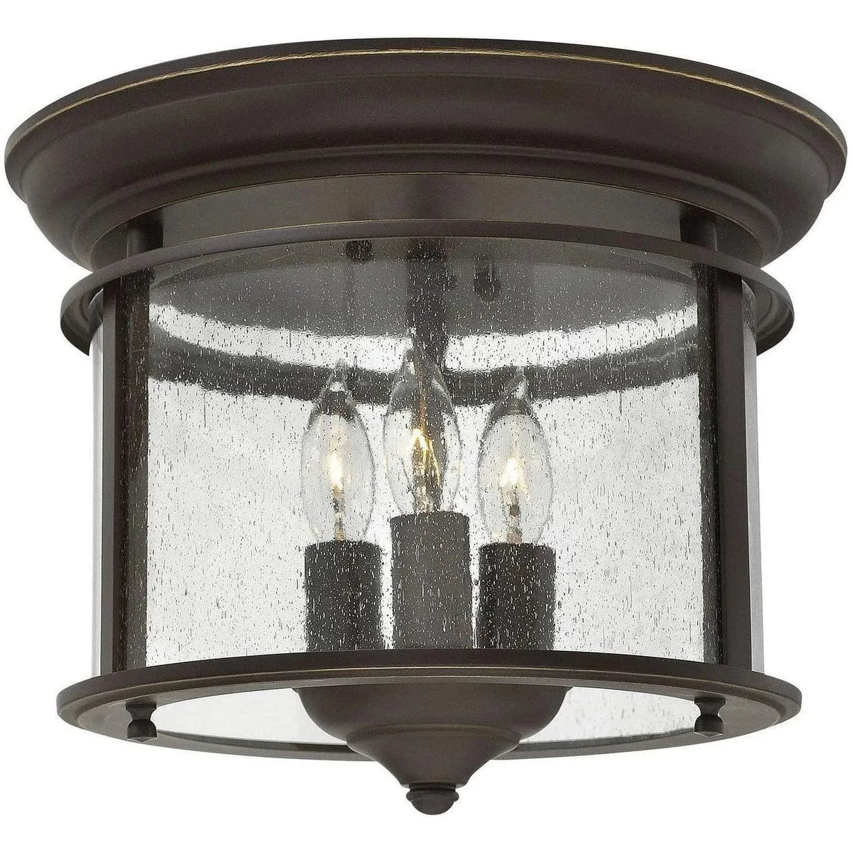 Hinkley Lighting - Gentry 11-Inch Flush Mount - 3473OB | Montreal Lighting & Hardware