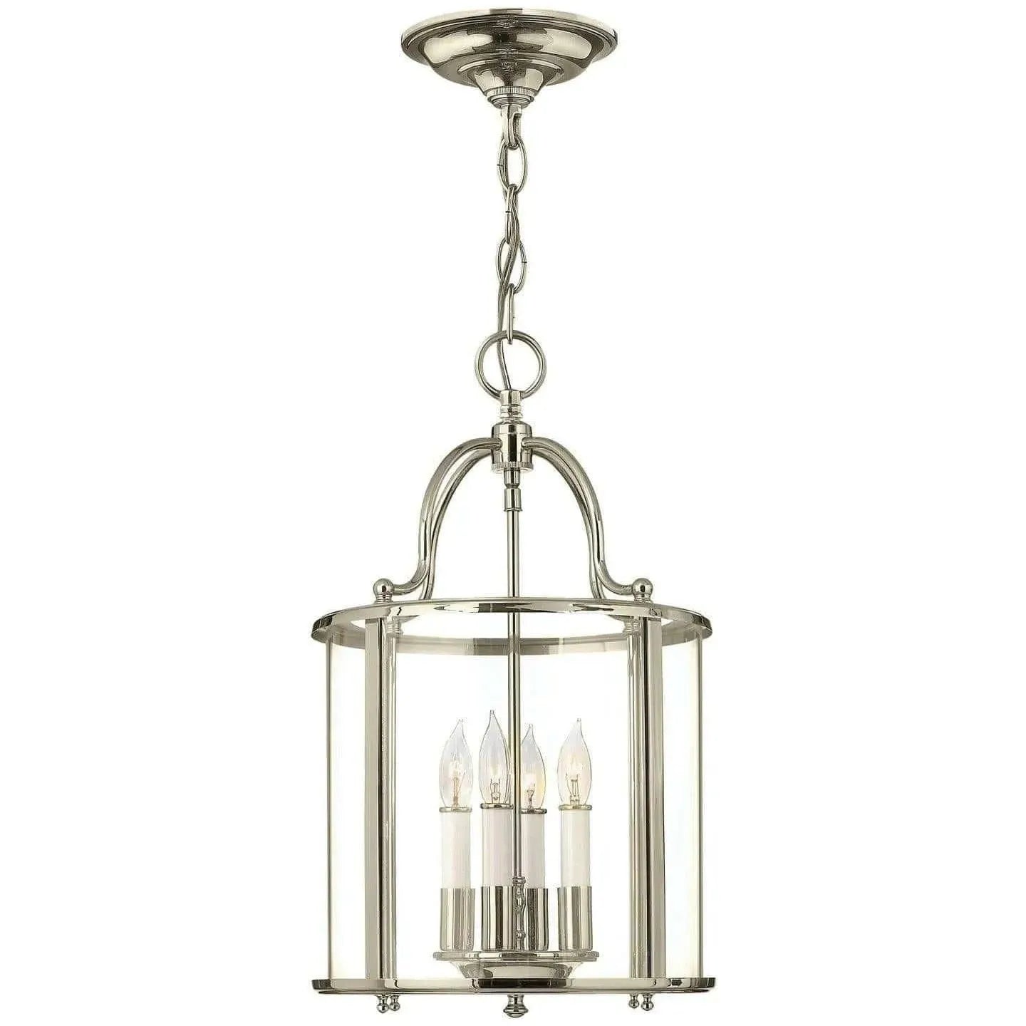 Hinkley Lighting - Gentry 12-Inch Foyer Pendant - 3474PN | Montreal Lighting & Hardware