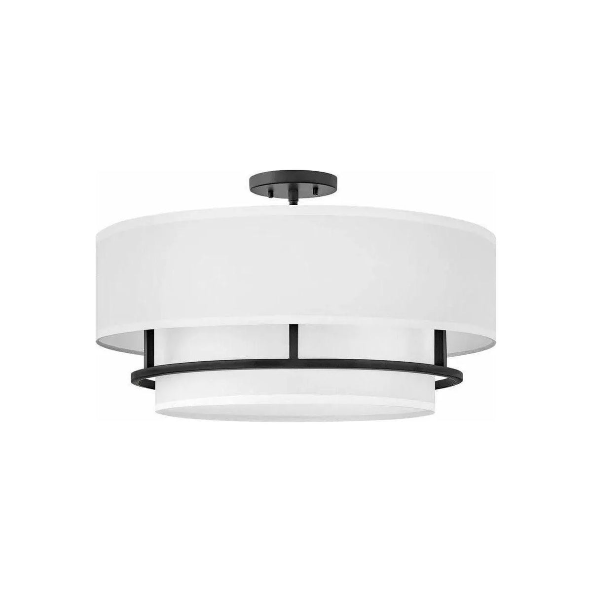 Hinkley Lighting - Graham Semi-Flush Mount - 38894BK | Montreal Lighting & Hardware