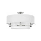 Hinkley Lighting - Graham Semi-Flush Mount - 38894PN | Montreal Lighting & Hardware
