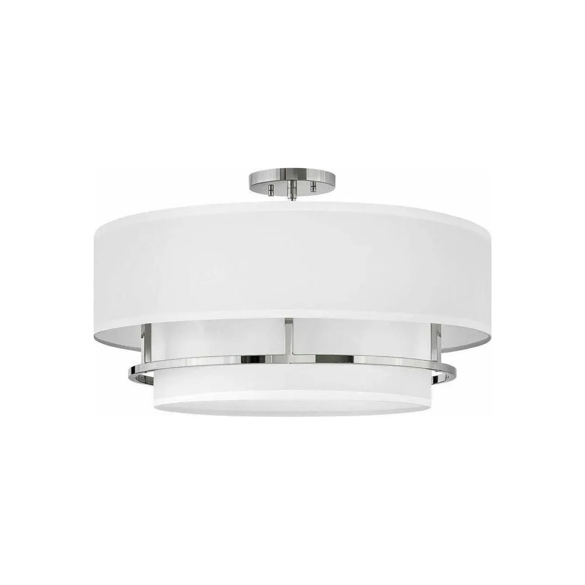 Hinkley Lighting - Graham Semi-Flush Mount - 38894PN | Montreal Lighting & Hardware