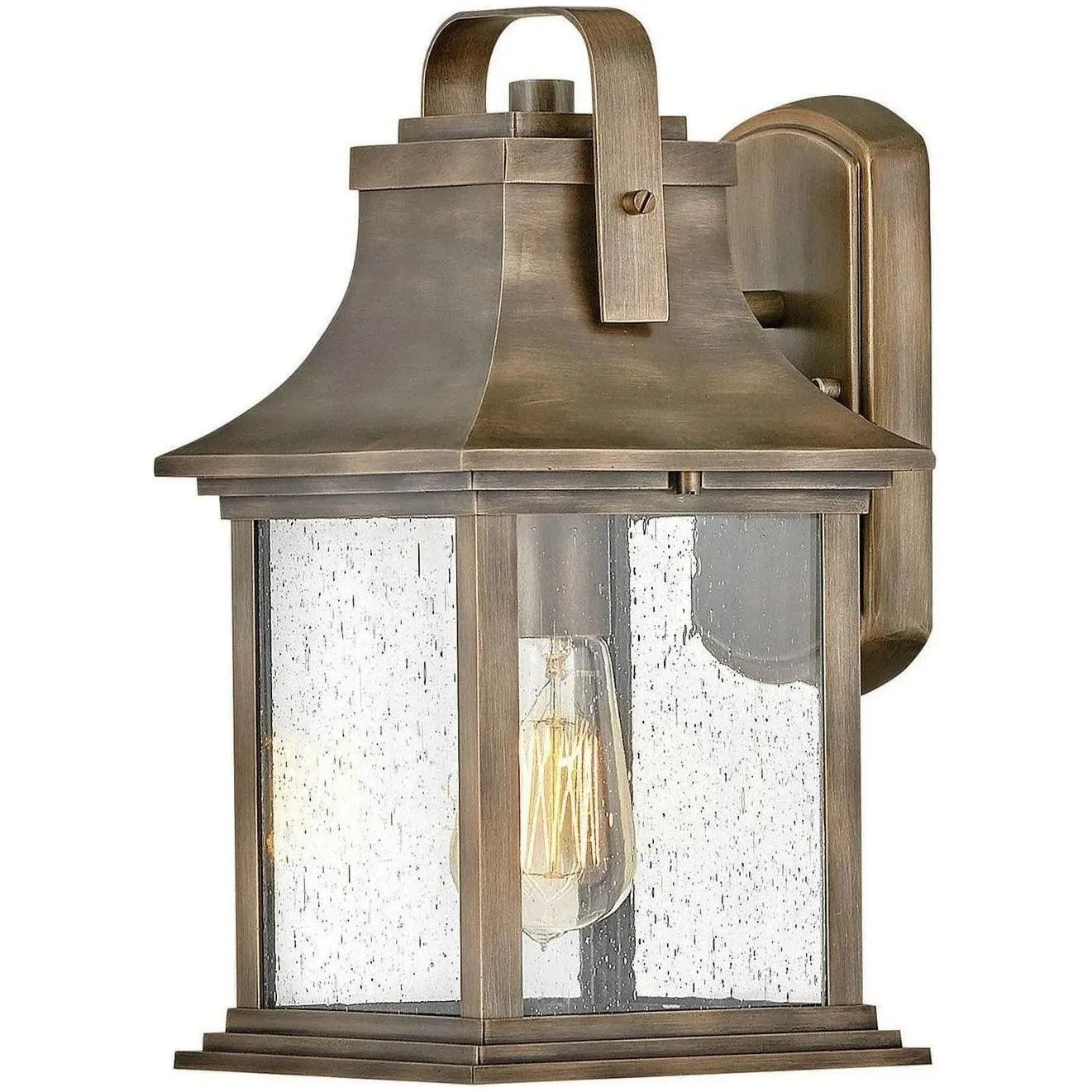 Hinkley Lighting - Grant 14-Inch Outdoor Wall Mount - 2390BU | Montreal Lighting & Hardware
