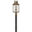Hinkley Lighting - Grant 24-Inch Outdoor Post Mount - 2391BU | Montreal Lighting & Hardware