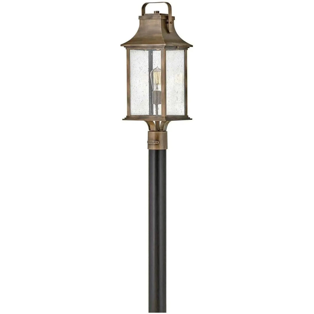 Hinkley Lighting - Grant 24-Inch Outdoor Post Mount - 2391BU | Montreal Lighting & Hardware