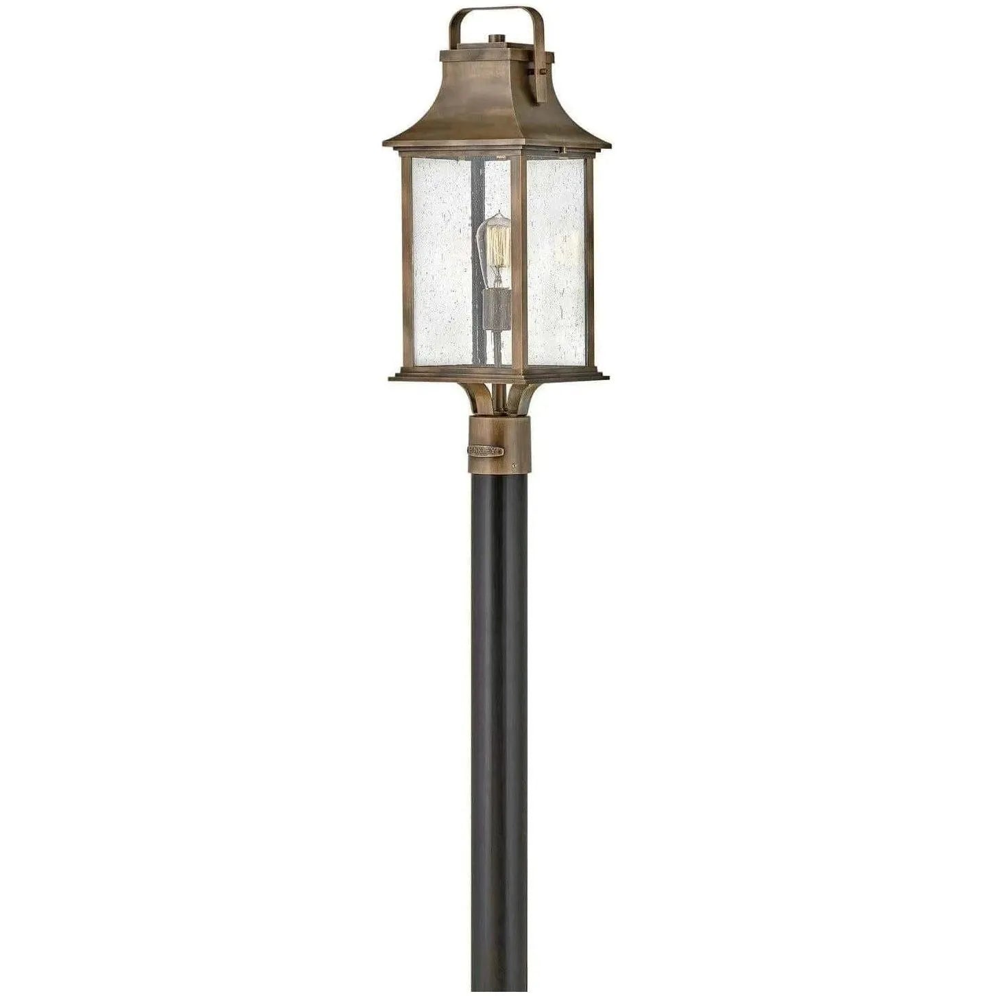 Hinkley Lighting - Grant 24-Inch Outdoor Post Mount - 2391BU | Montreal Lighting & Hardware