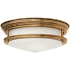 Hinkley Lighting - Hadley 12-Inch Flush Mount - 3302BR | Montreal Lighting & Hardware