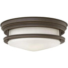 Hinkley Lighting - Hadley 12-Inch Flush Mount - 3302OZ | Montreal Lighting & Hardware