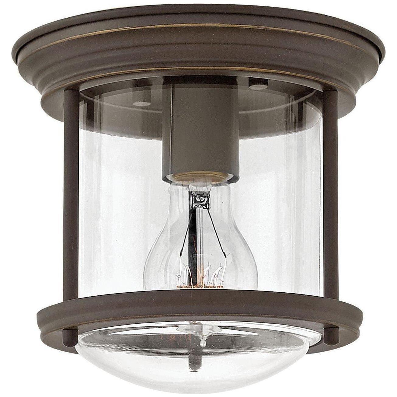 Hinkley Lighting - Hadley 7-Inch Flush Mount - 3300OZ-CL | Montreal Lighting & Hardware