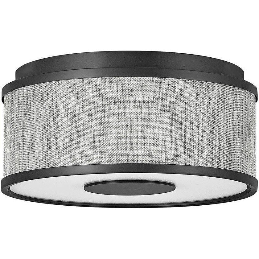 Hinkley Lighting - Halo 13-Inch Flush Mount - 42005BK | Montreal Lighting & Hardware