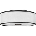 Hinkley Lighting - Halo 24-Inch Flush Mount - 42010BK | Montreal Lighting & Hardware