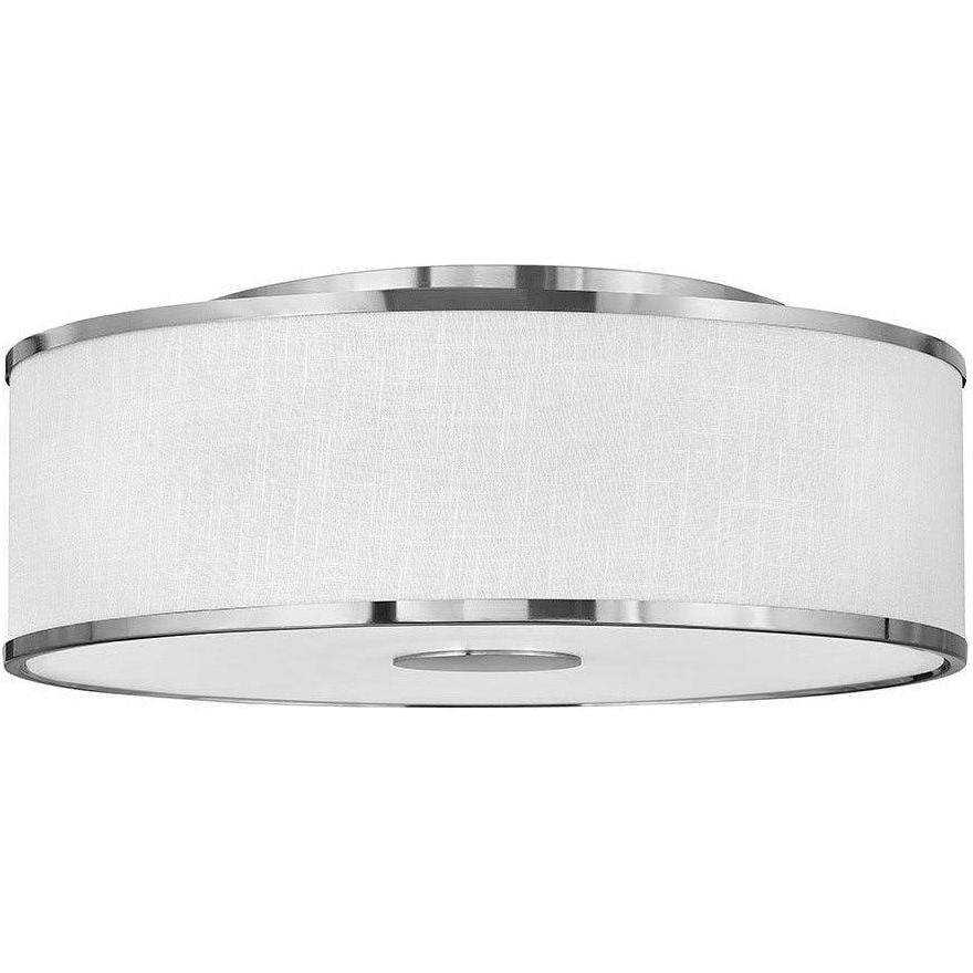 Hinkley Lighting - Halo 24-Inch Flush Mount - 42010BK | Montreal Lighting & Hardware