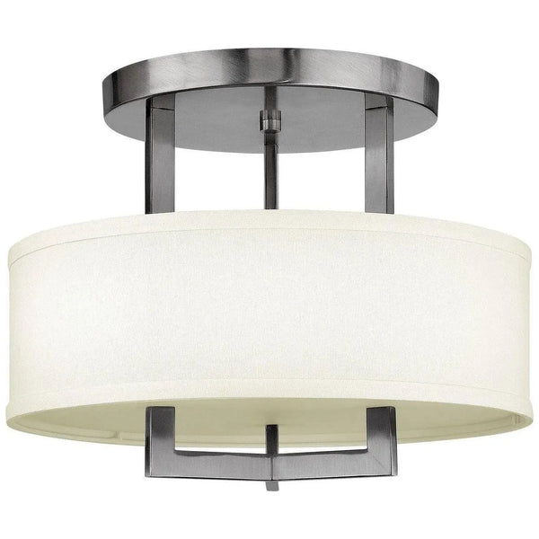 Hampton 15-Inch Semi-Flush Mount