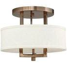Hinkley Lighting - Hampton 15-Inch Semi-Flush Mount - 3200BR | Montreal Lighting & Hardware