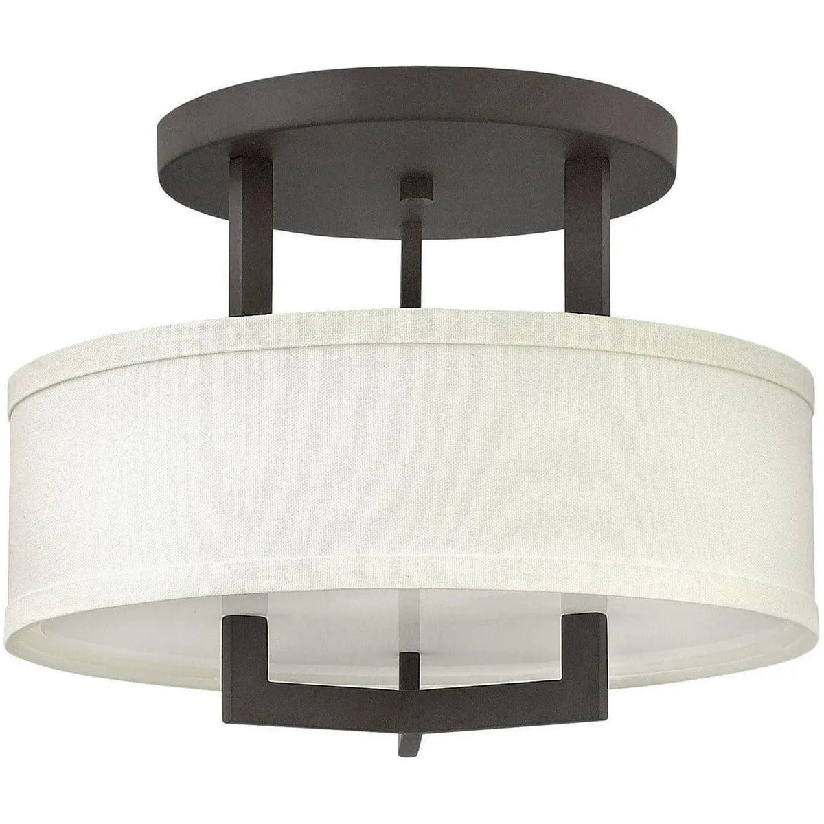 Hinkley Lighting - Hampton 15-Inch Semi-Flush Mount - 3200KZ | Montreal Lighting & Hardware