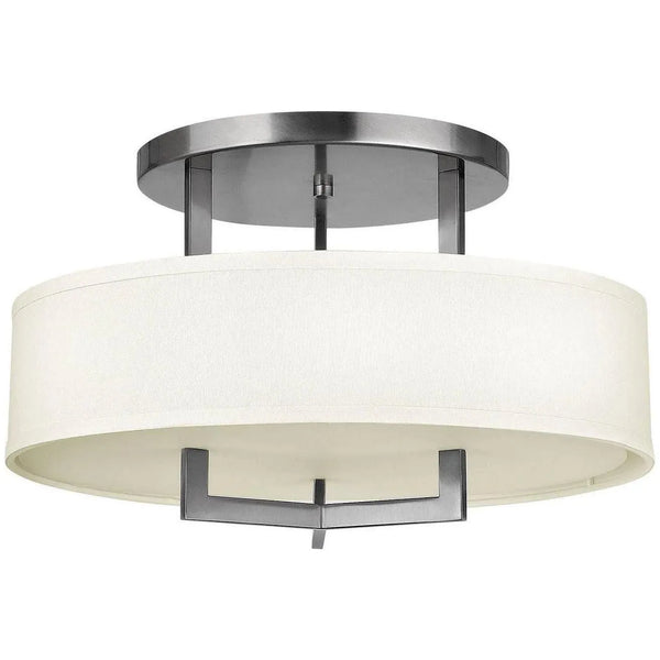 Hampton 20-Inch Semi-Flush Mount