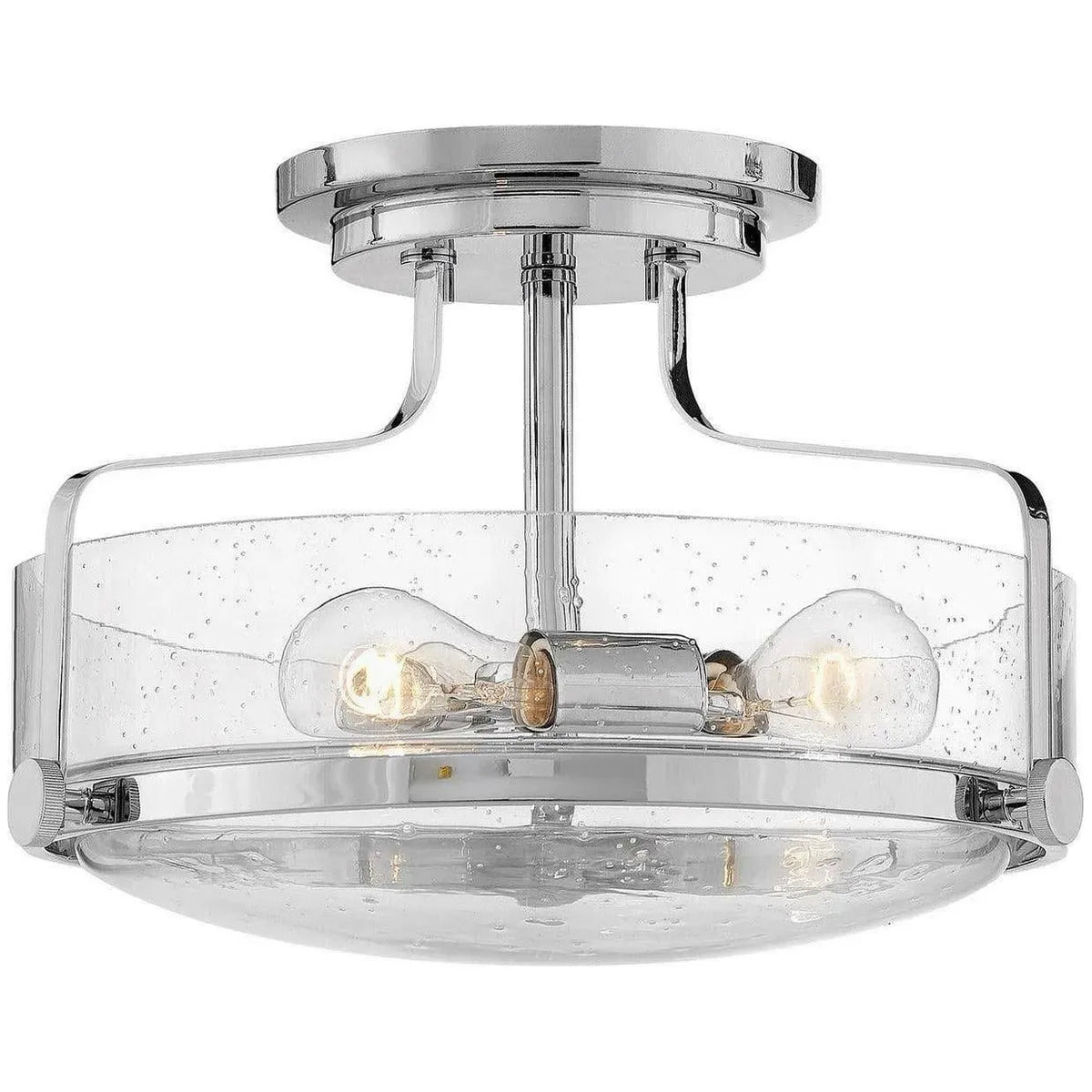Hinkley Lighting - Harper 14-Inch Semi-Flush Mount - 3641CM-CS | Montreal Lighting & Hardware