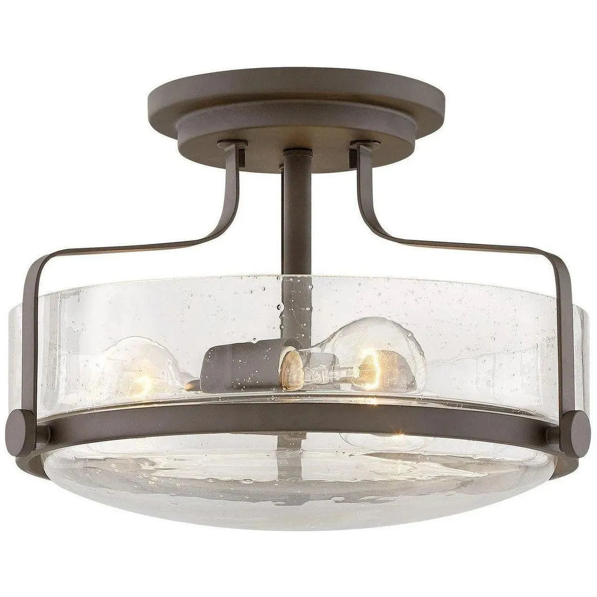 Hinkley Lighting - Harper 14-Inch Semi-Flush Mount - 3641OZ-CS | Montreal Lighting & Hardware