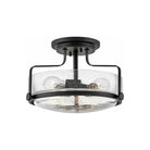 Hinkley Lighting - Harper Semi-Flush Mount - 3641BK-CS | Montreal Lighting & Hardware