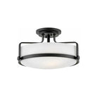 Hinkley Lighting - Harper Semi-Flush Mount - 3643BK | Montreal Lighting & Hardware