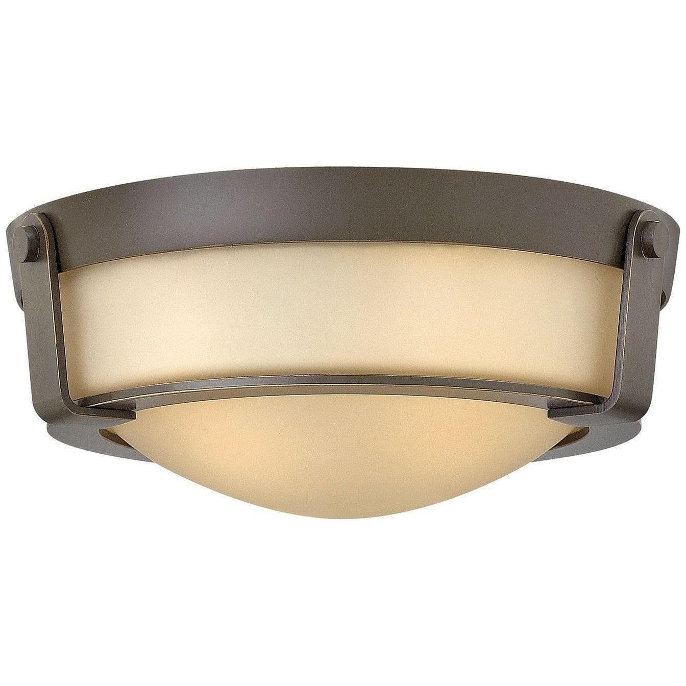 Hinkley Lighting - Hathaway 13-Inch Flush Mount - 3223OB | Montreal Lighting & Hardware