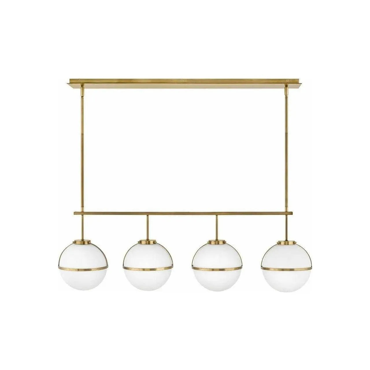 Hinkley Lighting - Hollis LED Linear Chandelier - 39675BK | Montreal Lighting & Hardware
