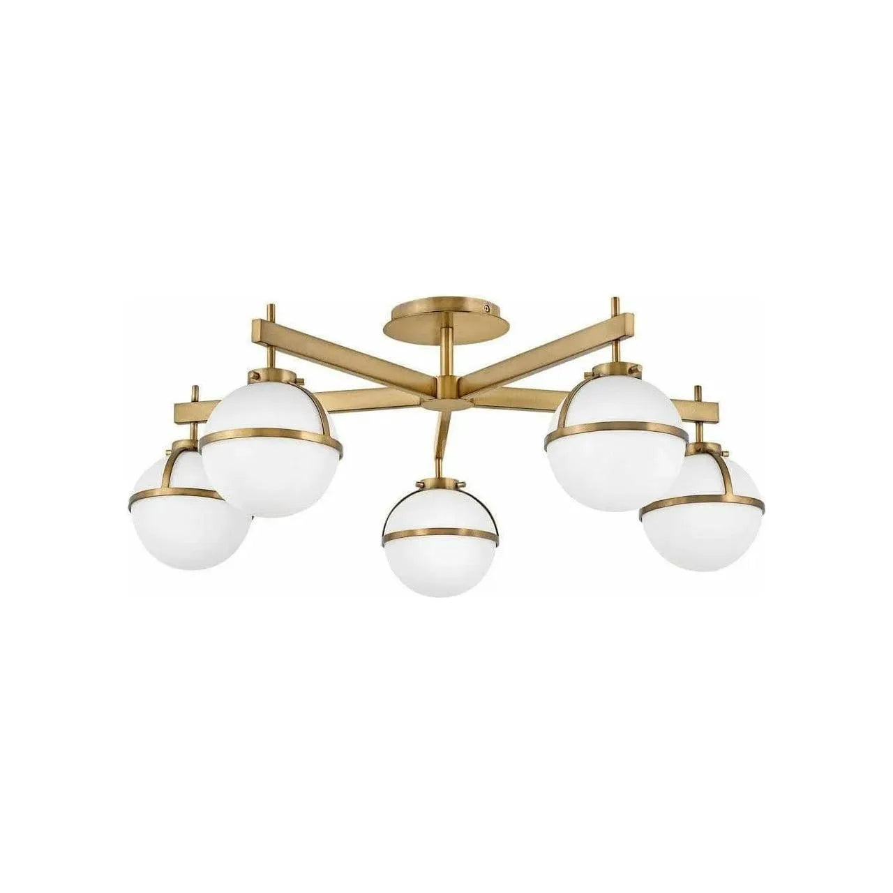 Hinkley Lighting - Hollis LED Semi-Flush Mount - 39674HB | Montreal Lighting & Hardware