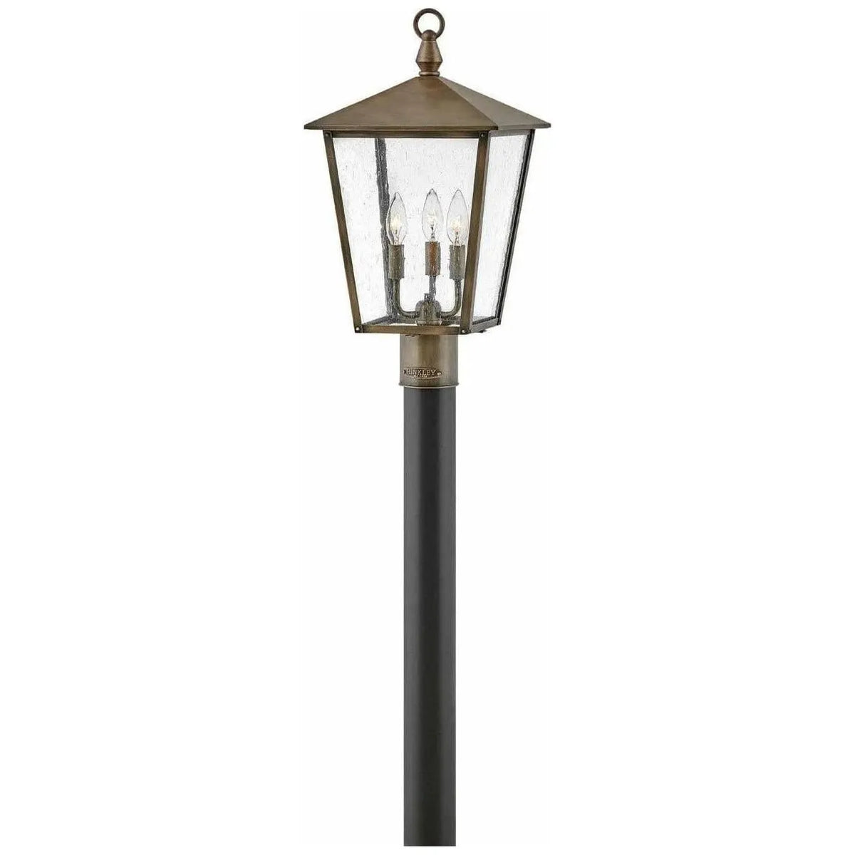 Hinkley Lighting - Huntersfield Post Top or Pier Mount Lantern - 14061BU | Montreal Lighting & Hardware