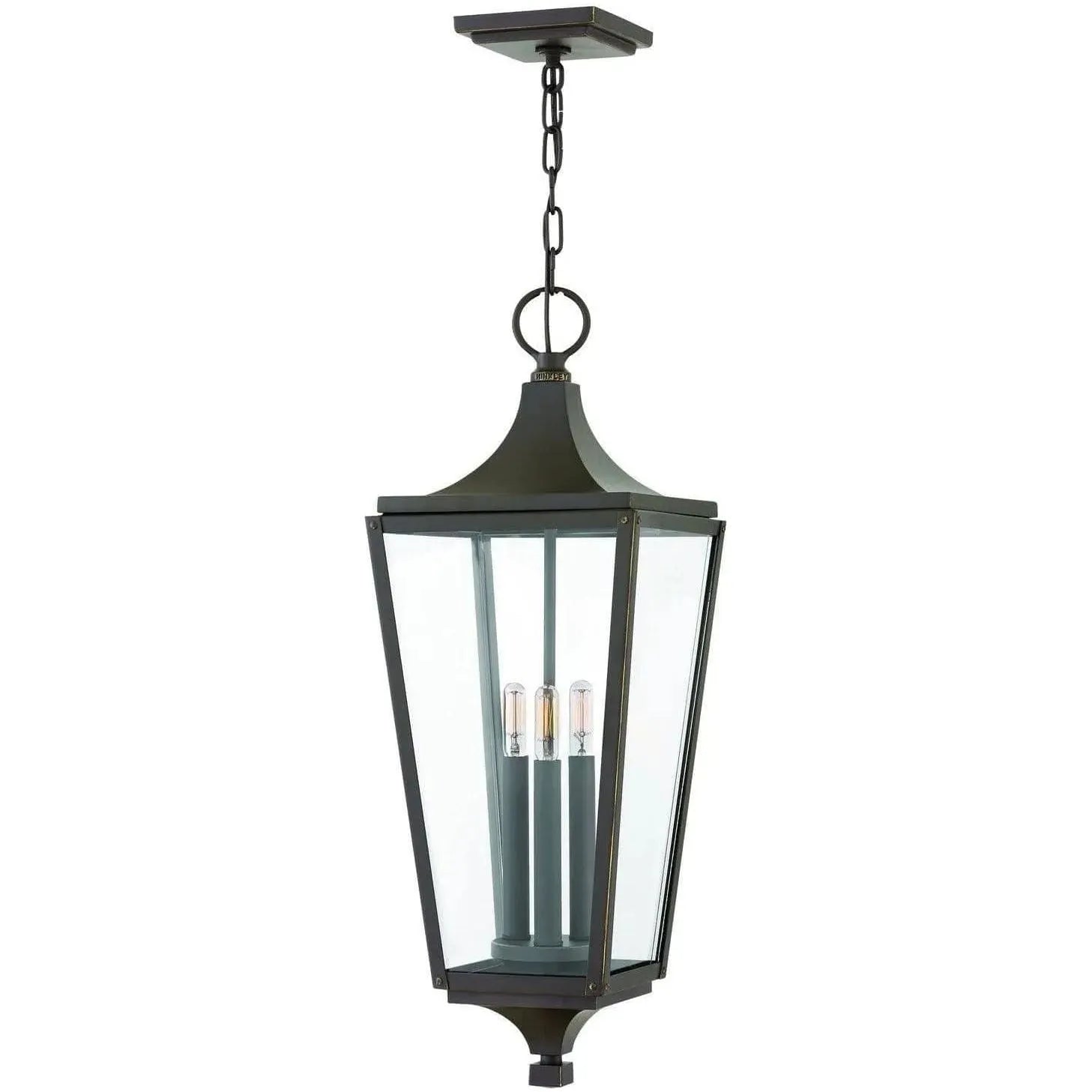 Hinkley Lighting - Jaymes 9-Inch Outdoor Hanging Lantern - 1292OZ | Montreal Lighting & Hardware