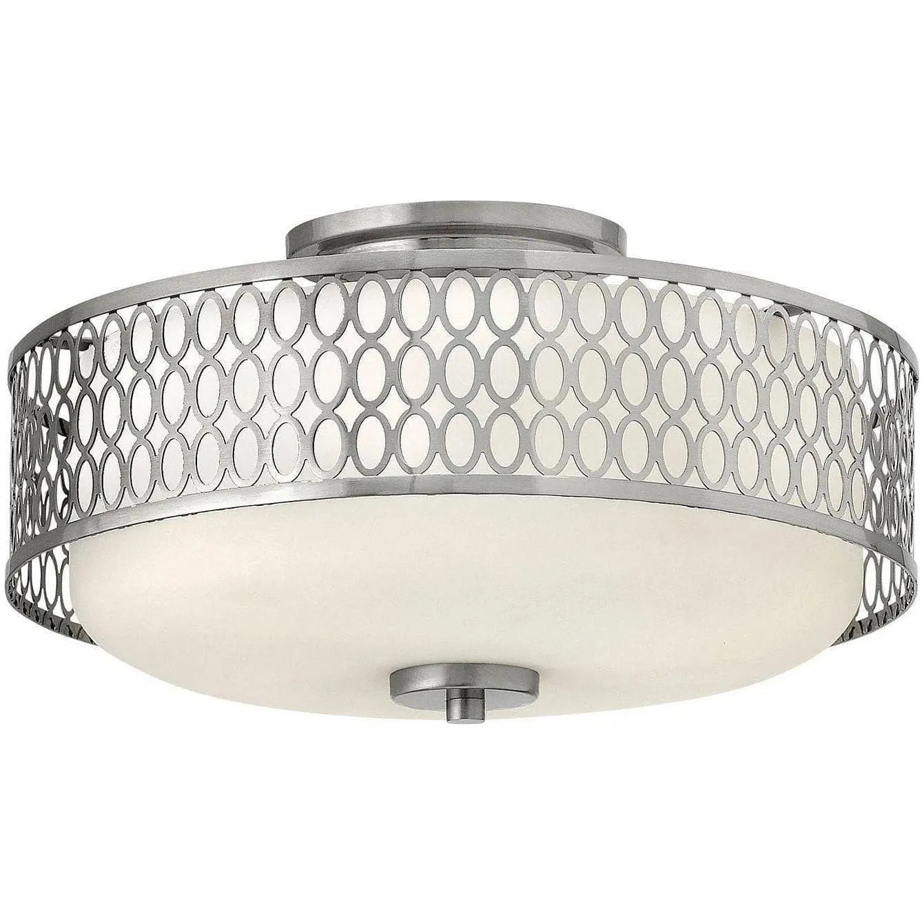 Hinkley Lighting - Jules 15-Inch Semi-Flush Mount - 53241BN | Montreal Lighting & Hardware